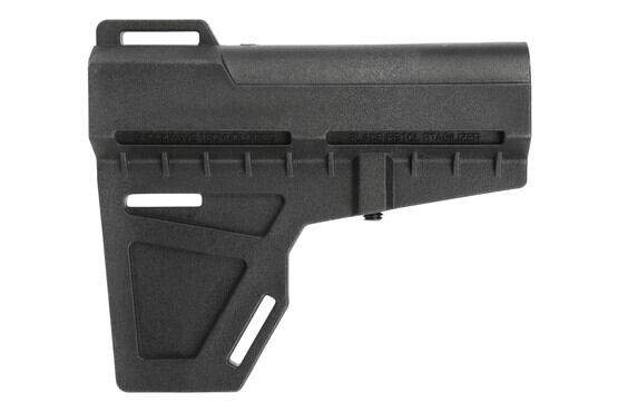 The pistol stabilizer is a replacement for your AR15 buttstock to turn your rifle into a pistol